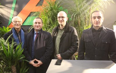 Ambassadeur bij bloemenveiling